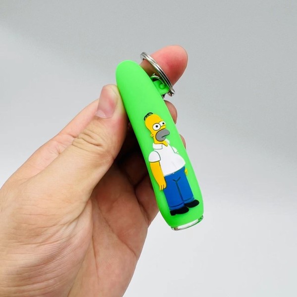 Silicone Pipe SP77 4.33 inch With Key Chain