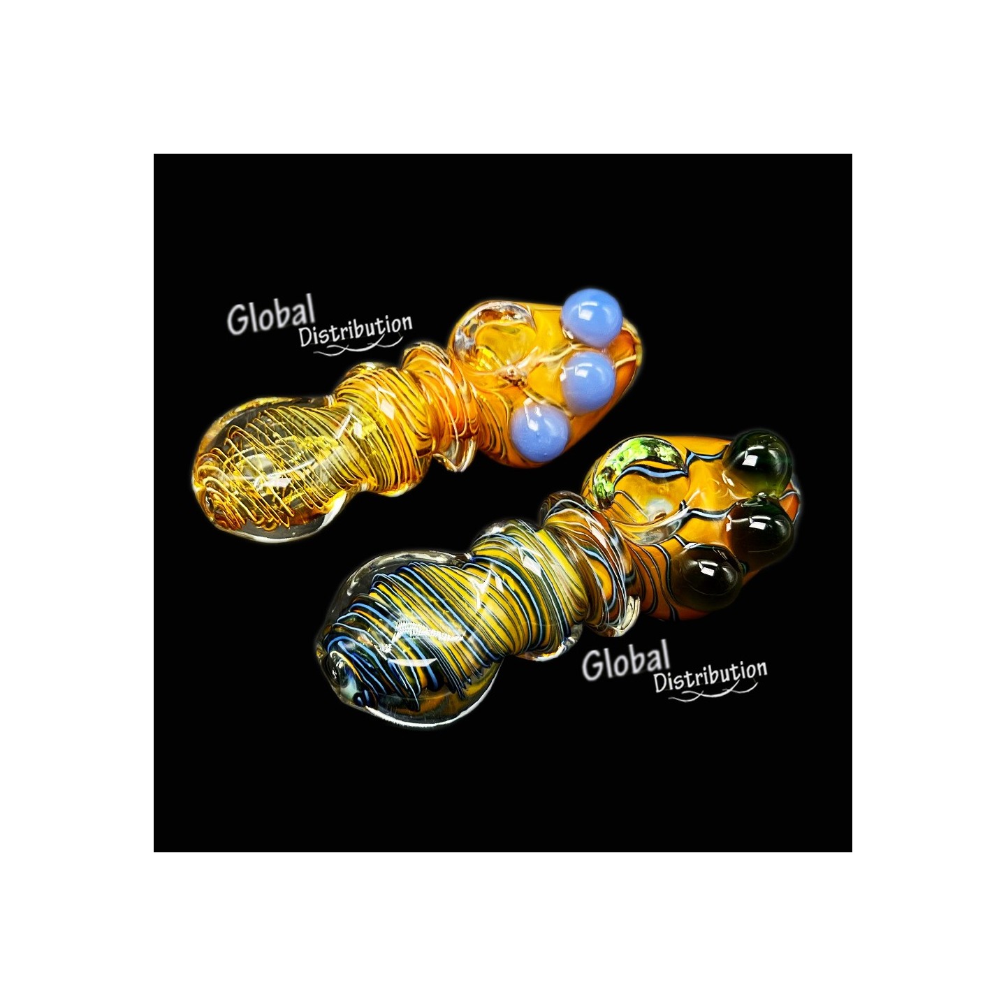 Glass Hand Pipe DLB3397