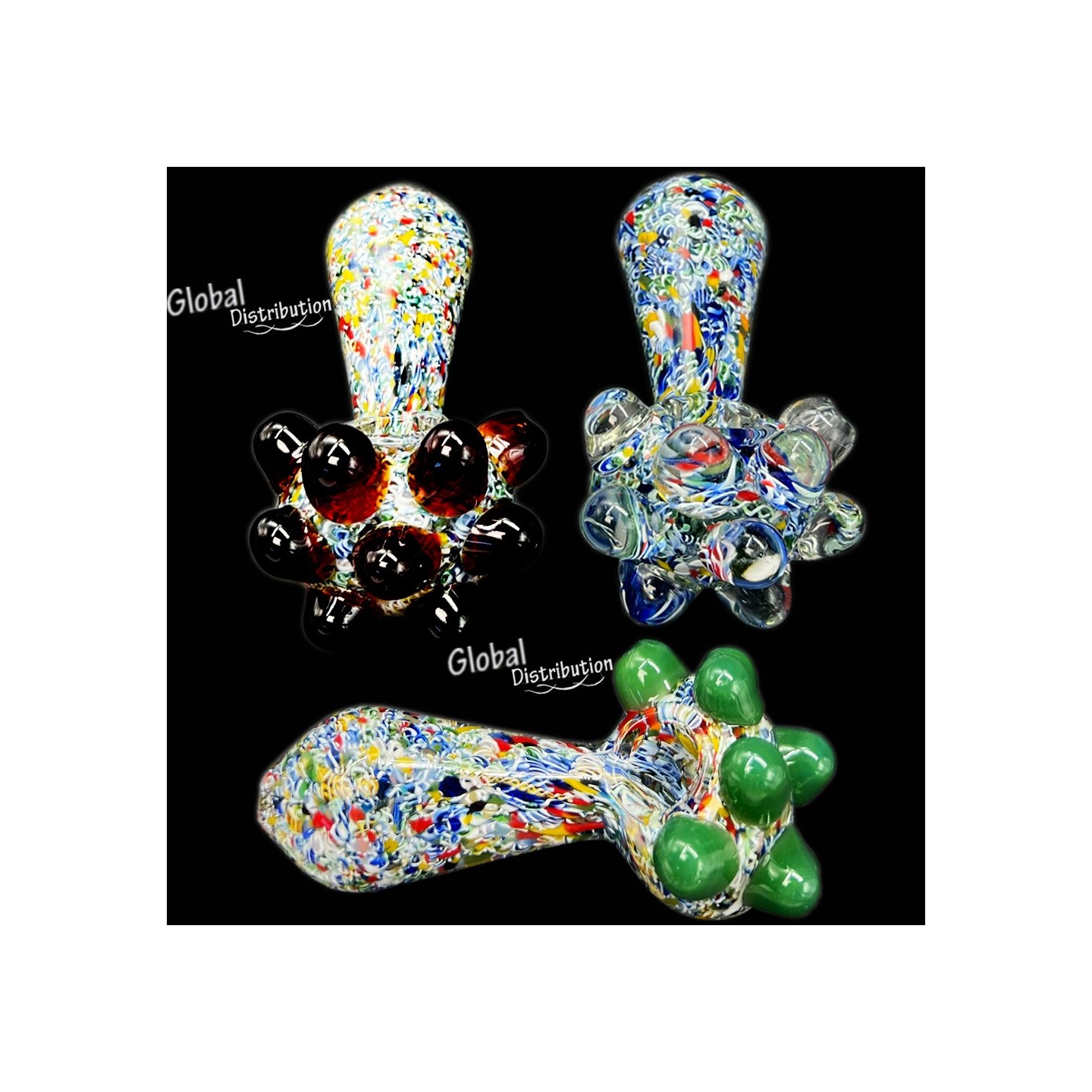 Glass Hand Pipe M2296