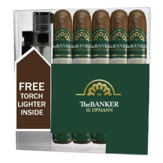 H. Upmann The Banker Annuity & Lighter 5PK 25