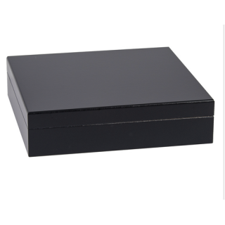 Black Matte Humidor 10/Cigars BE10BK