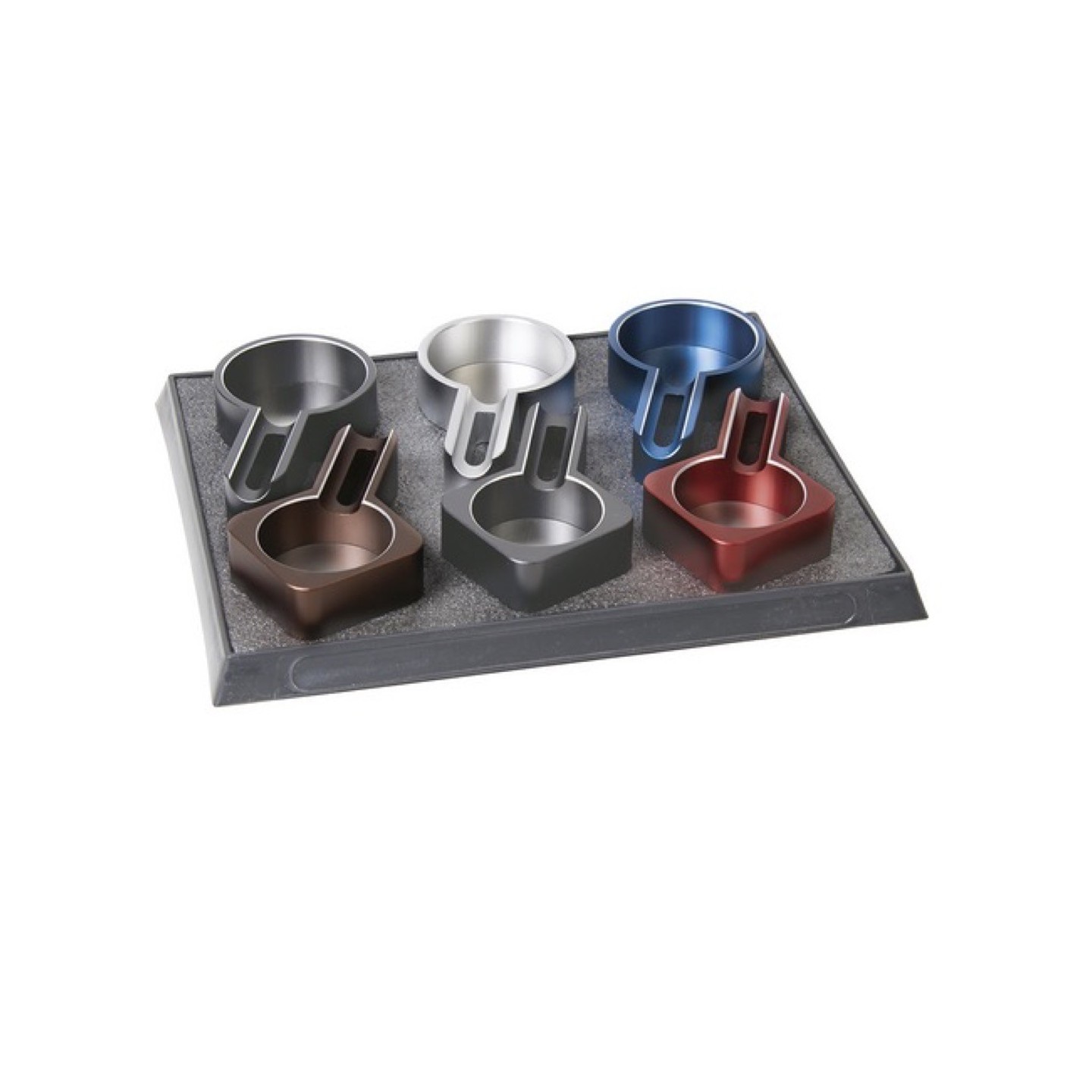 Cigar Aluminum Colored Cigar Ashtrays 6CT