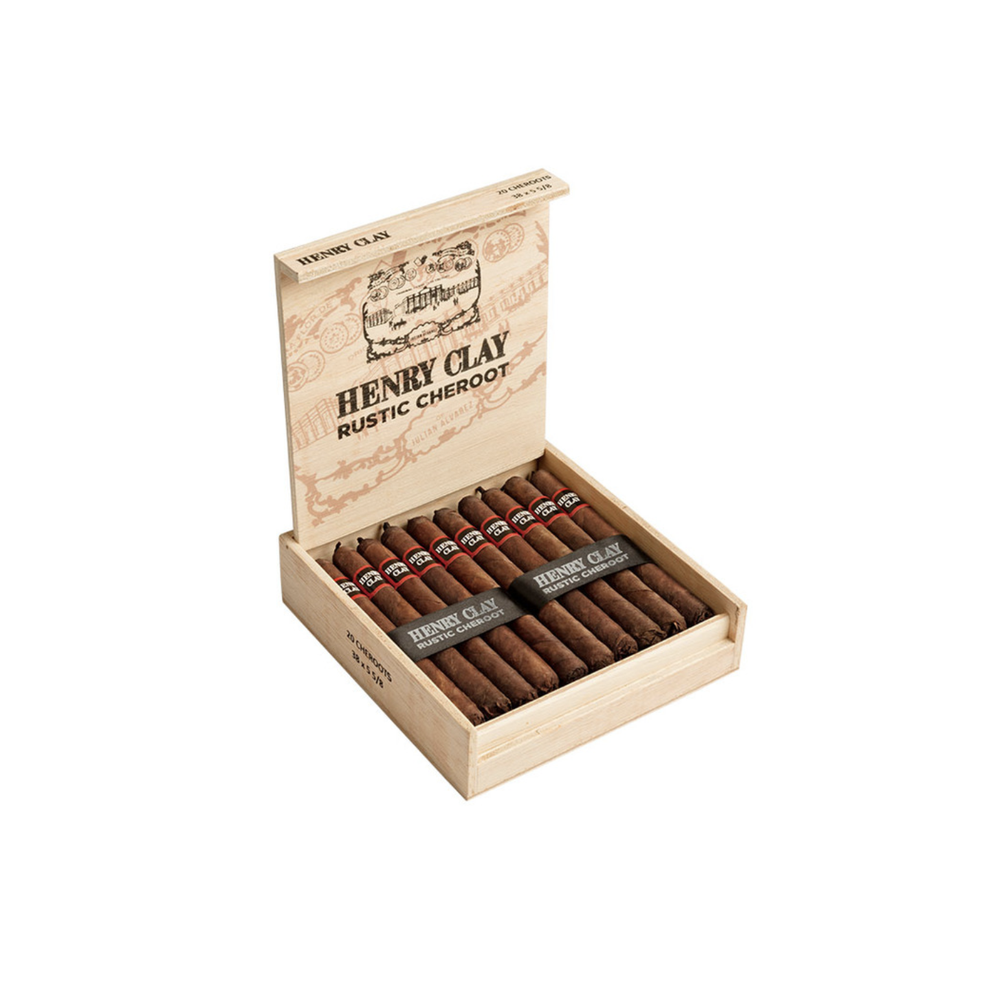 Henry Clay Rustic Cheroot 20/BX