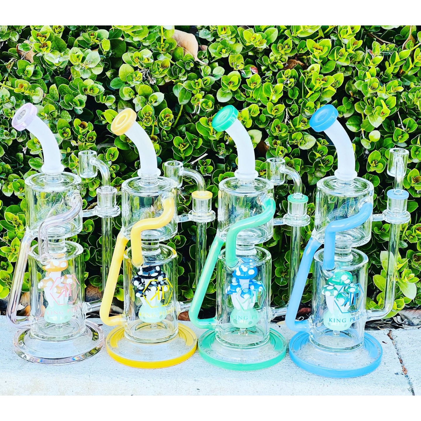 Glass WP-2628 Mushroom