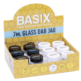 Basix Glass Wax Storage Jar 6CT (GSJ3)