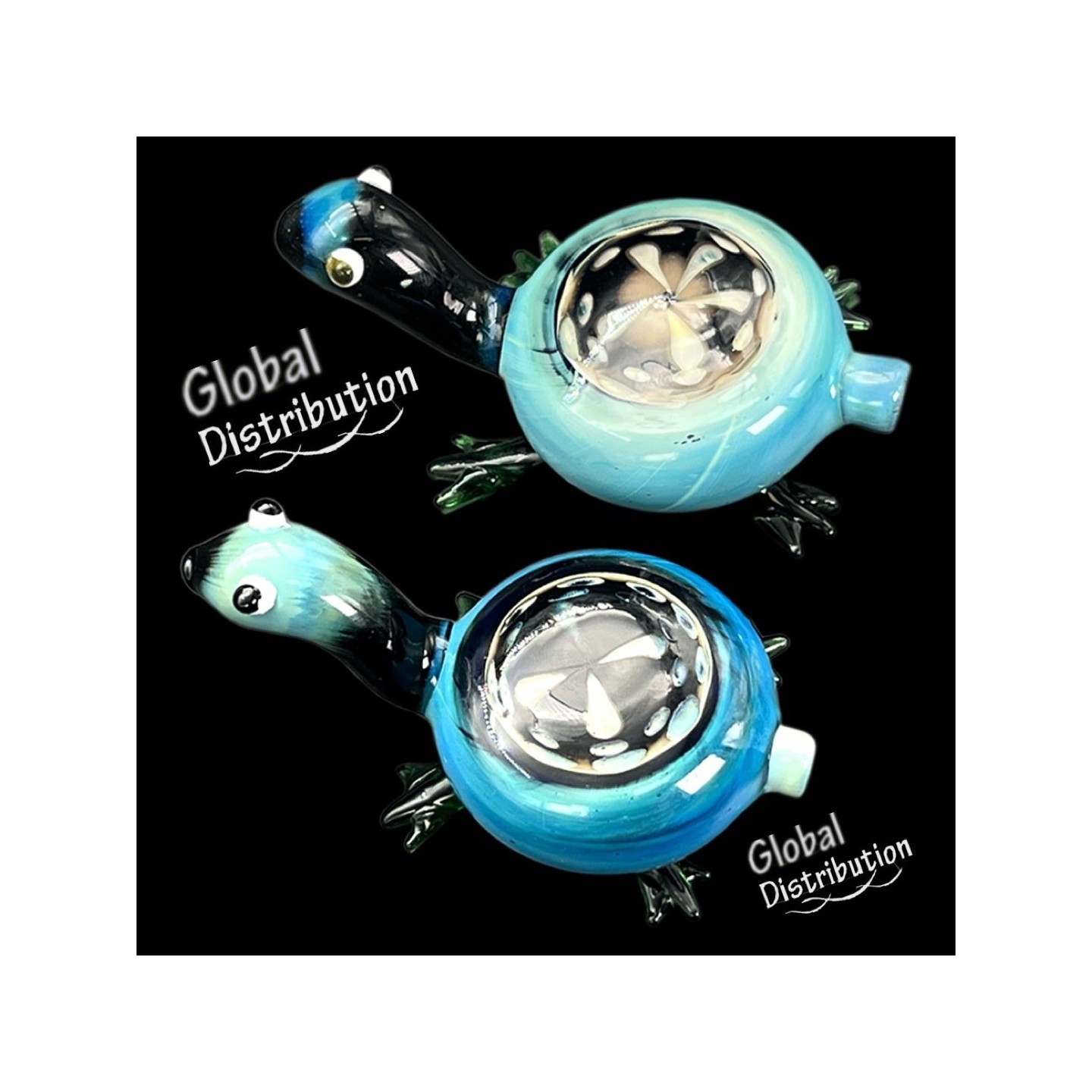 Hand Pipe KA157 Turtle
