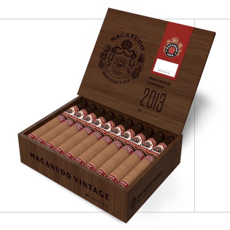 Macanudo Vintage Maduro 2013 Churchill 20/BX