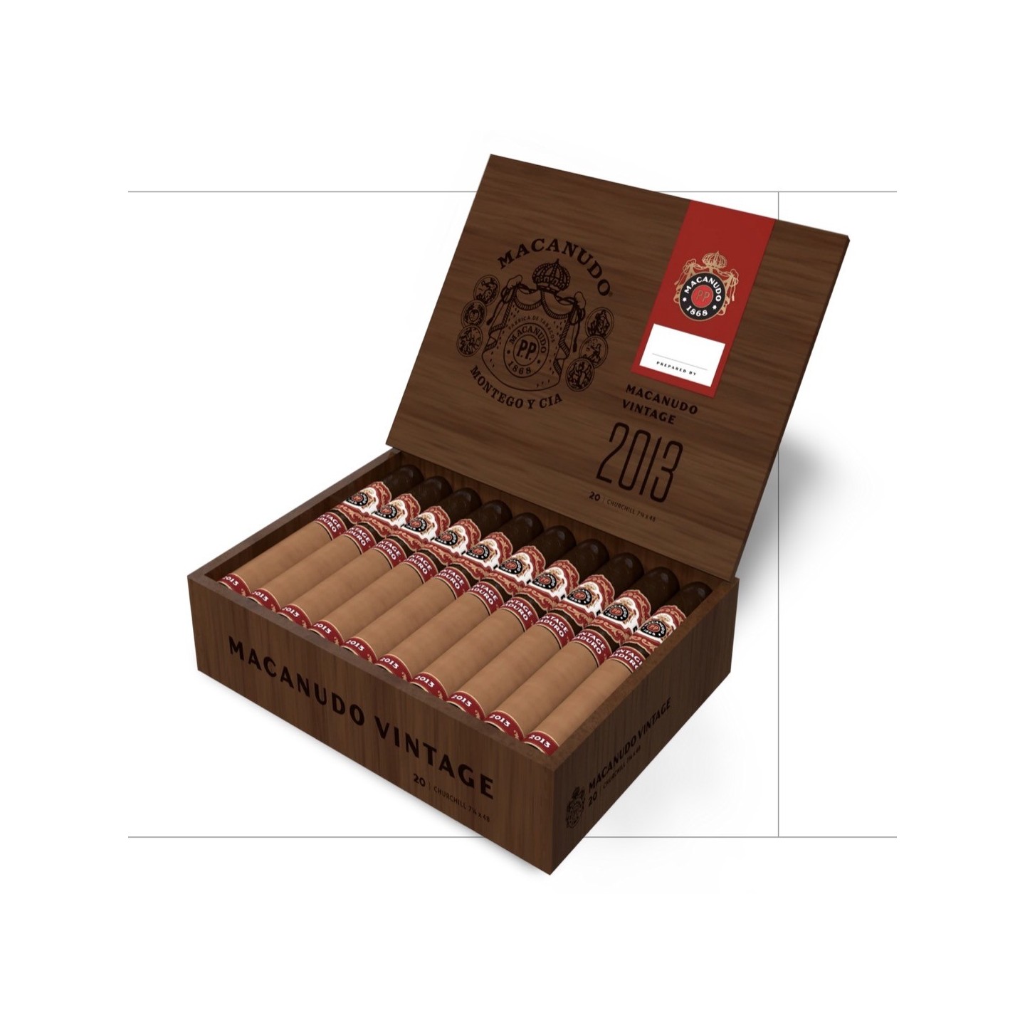 Macanudo Vintage Maduro 2013 Toro Grande 20/BX