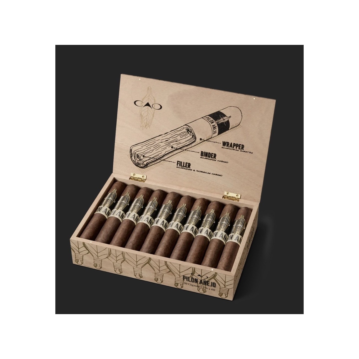 CAO Pilon Anejo Gigante 20/BX