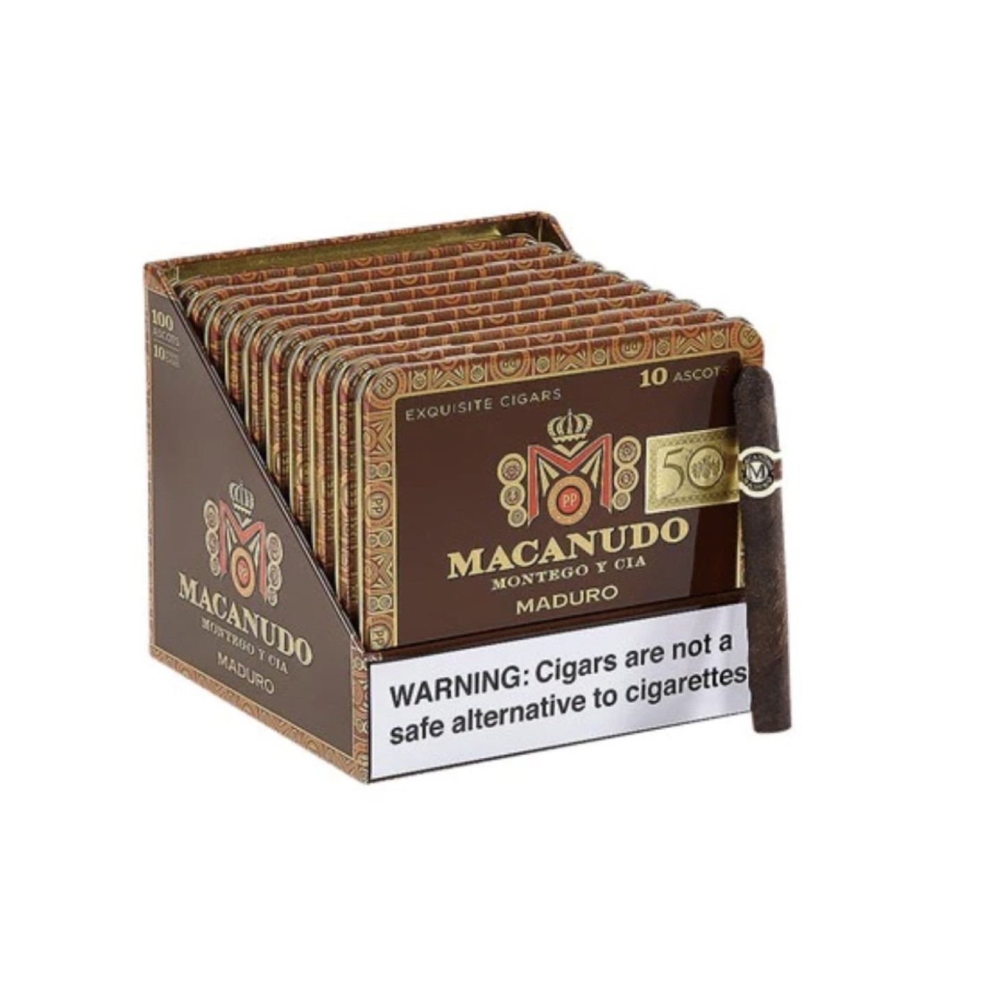 Macanudo Montego Y CIA Maduro Tin 10/10