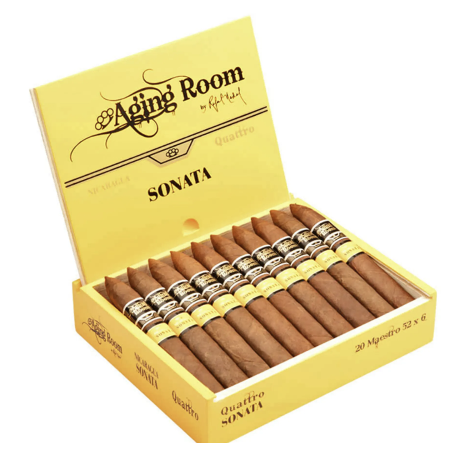 Aging Room Quattro Nic Sonta Maestro Belicoso 10/BX