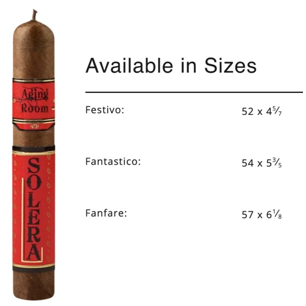 Aging Room Solera Corojo Festivo 21/BX