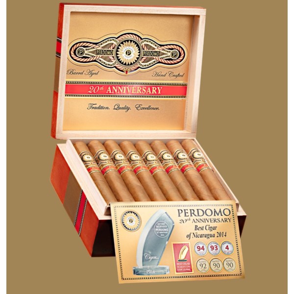 Perdomo 20th Anniversary Connecticut Torpedo 24/BX (T6654)