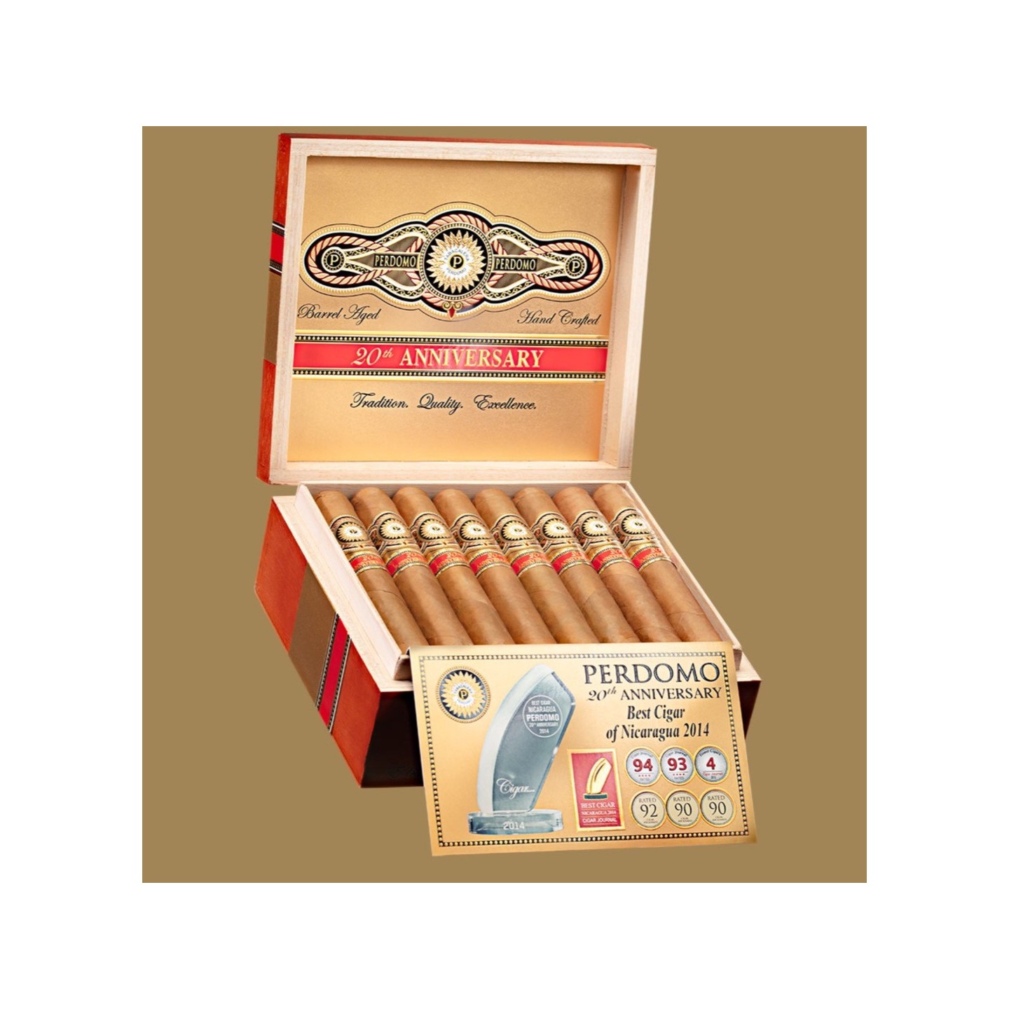 Perdomo 20th Anniversary Connecticut Torpedo 24/BX (T6654)