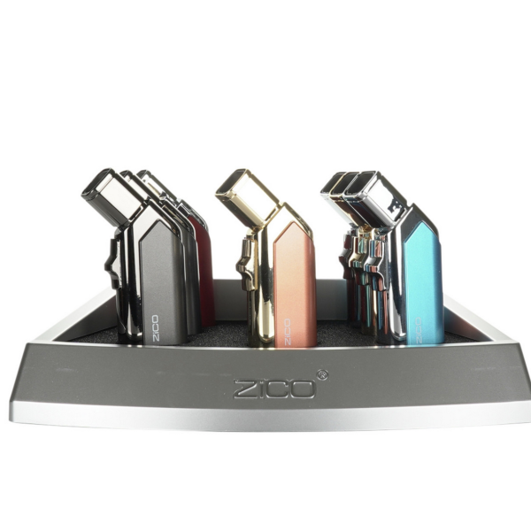 Zico ZD-98 Quad Flame Torch Lighter 9pk