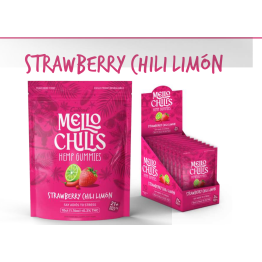 Mello Chillis Hemp Gummies Chili Lemon 10PK