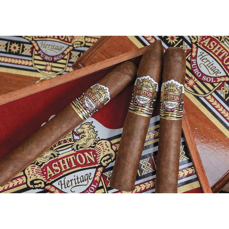 Ashton Heritage Puro Sol Belicoso 25/BX Ashton Heritage Puro Sol Belicoso 25/BX