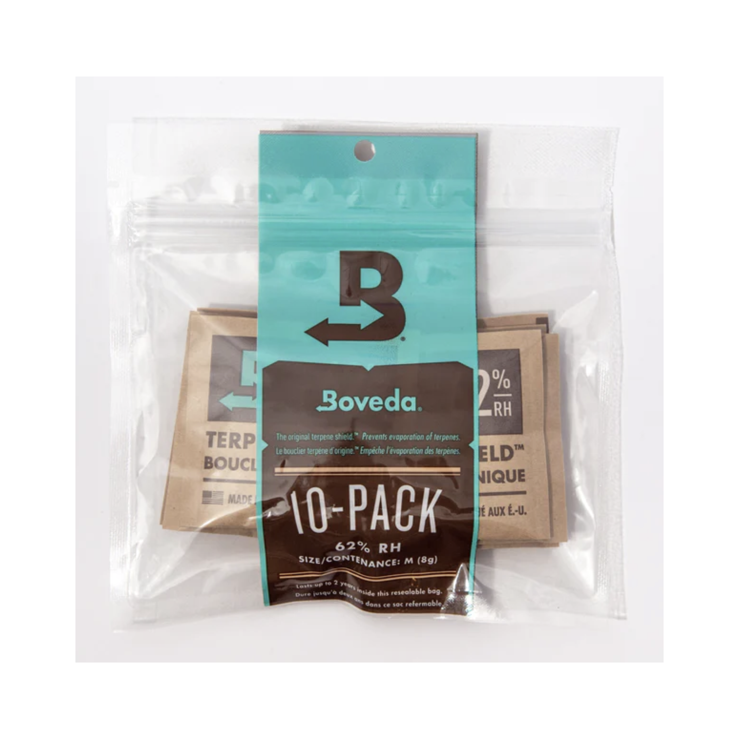 Boveda 62% RH 8G 10PK