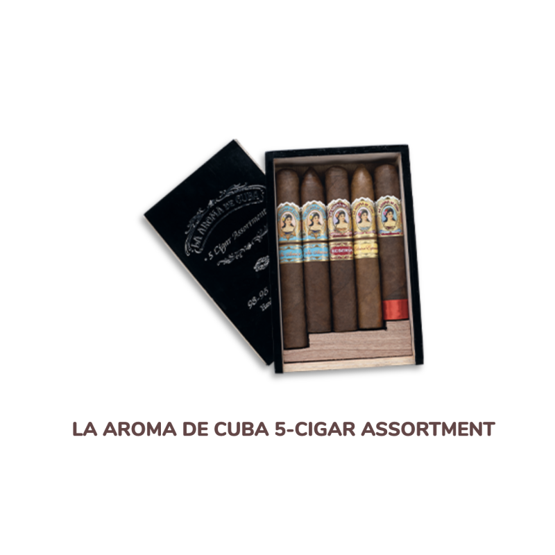 La Aroma De Cuba Assort 93.95 Rated 5/BX La Aroma De Cuba Assort 93.95 Rated 5/BX