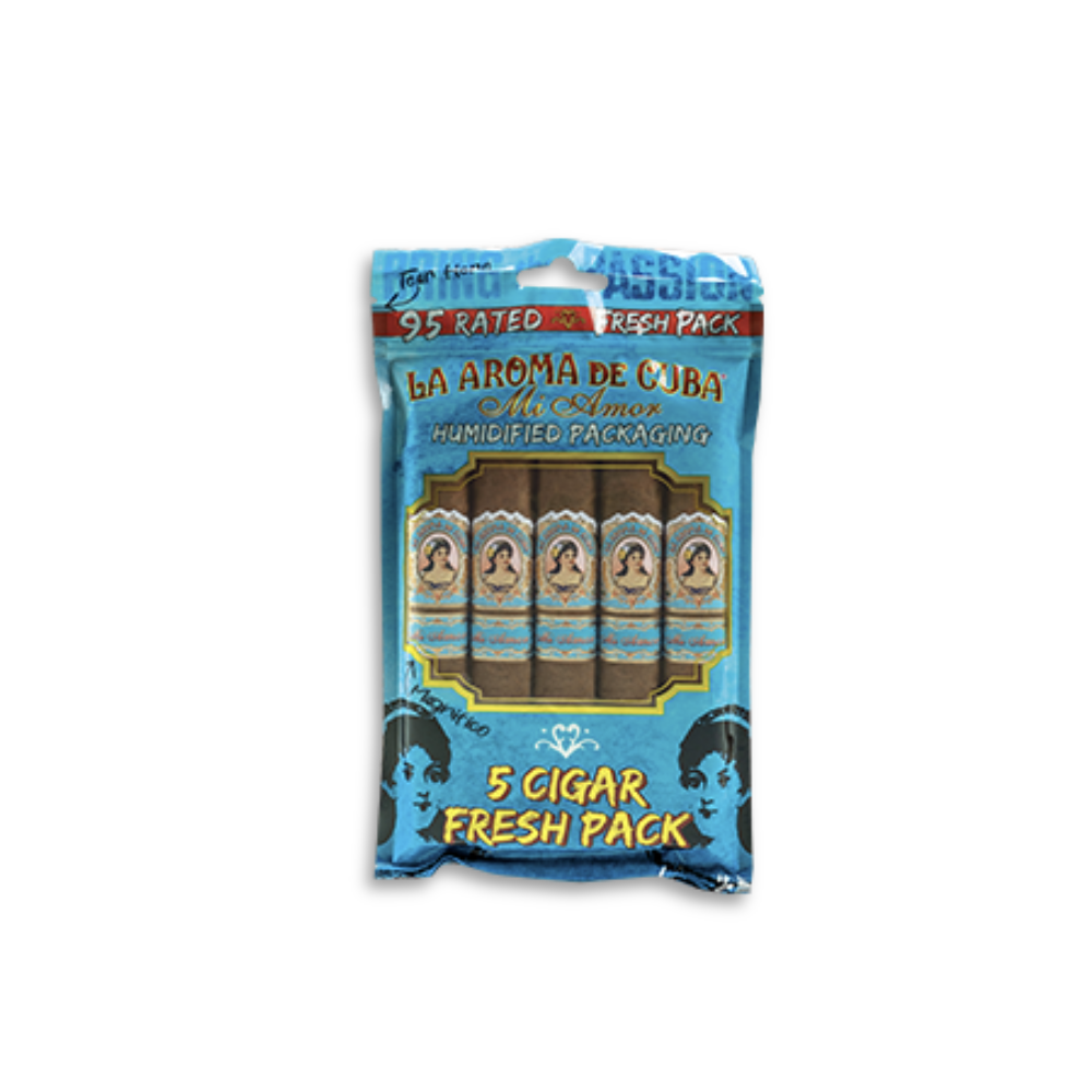 La Aroma De Cuba Mi Amor Fresh PK 50CT 10/5PK La Aroma De Cuba Mi Amor Fresh PK 50CT 10/5PK