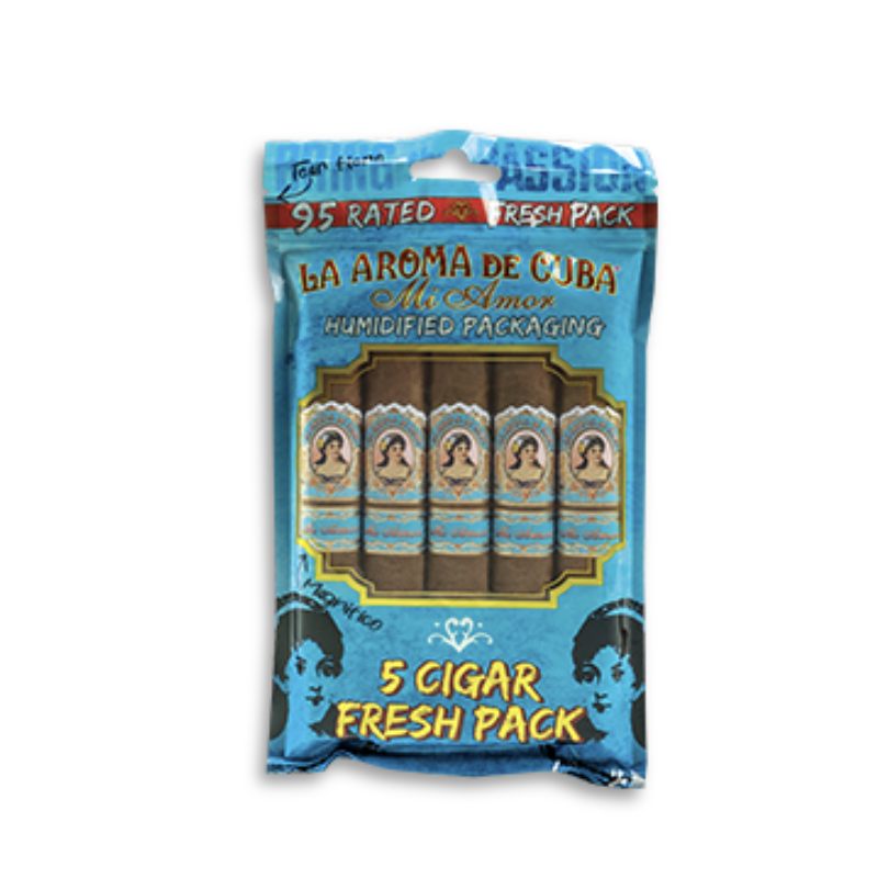 La Aroma De Cuba Mi Amor Fresh PK 50CT 10/5PK La Aroma De Cuba Mi Amor Fresh PK 50CT 10/5PK