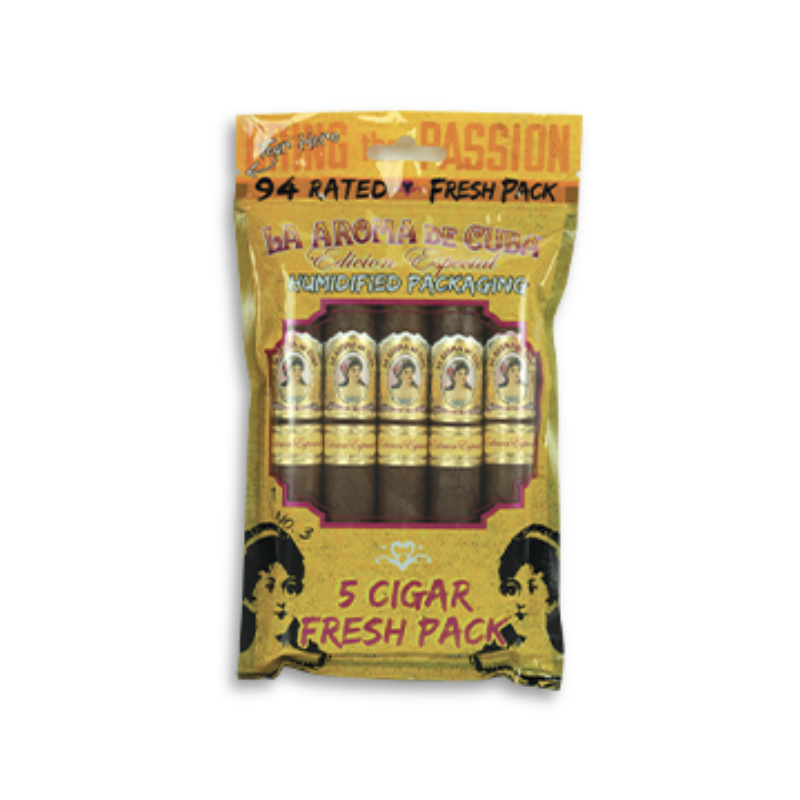 LA AROMA DE CUBA EDICION ESPECIAL FRESH PACK 50CT 10/5PKS LA AROMA DE CUBA EDICION ESPECIAL FRESH PACK 50CT 10/5PKS