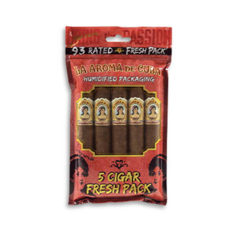 La Aroma De Cuba Fresh Pack Sampler 50CT 10/5PKS La Aroma De Cuba Fresh Pack Sampler 50CT 10/5PKS