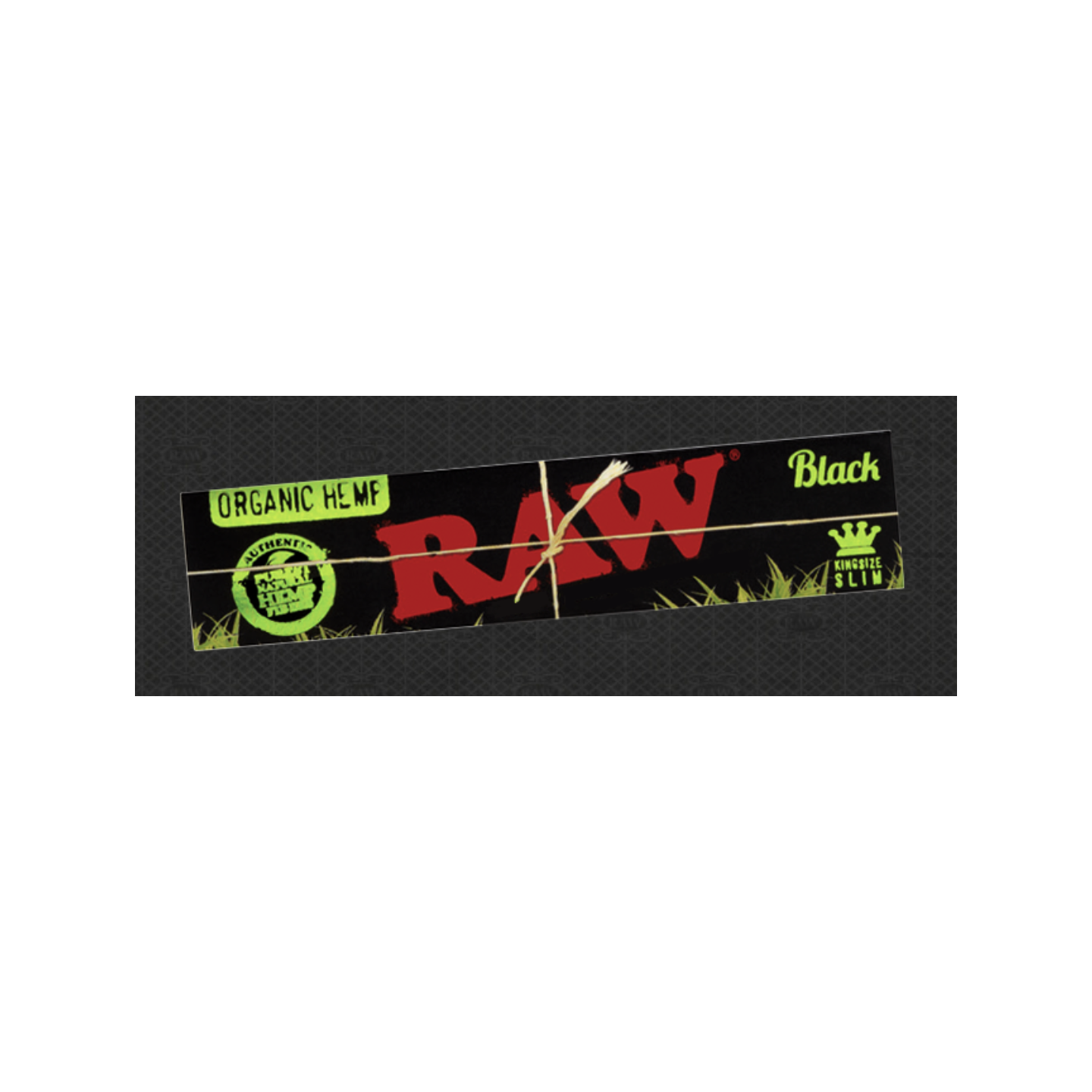 RAW Black Organic King Slim Papers 32PK