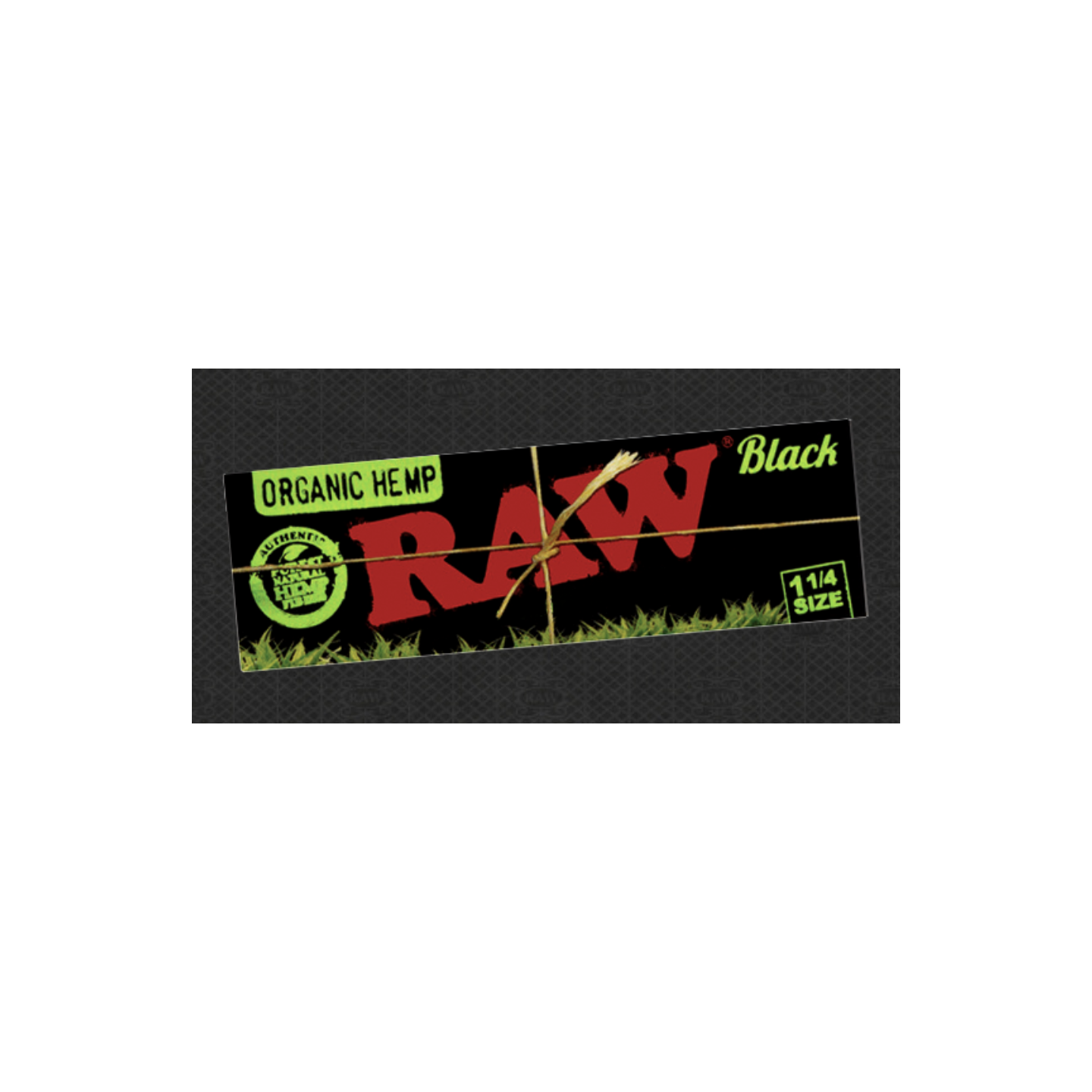 RAW Black Organic 1 1/4 Papers 24PK