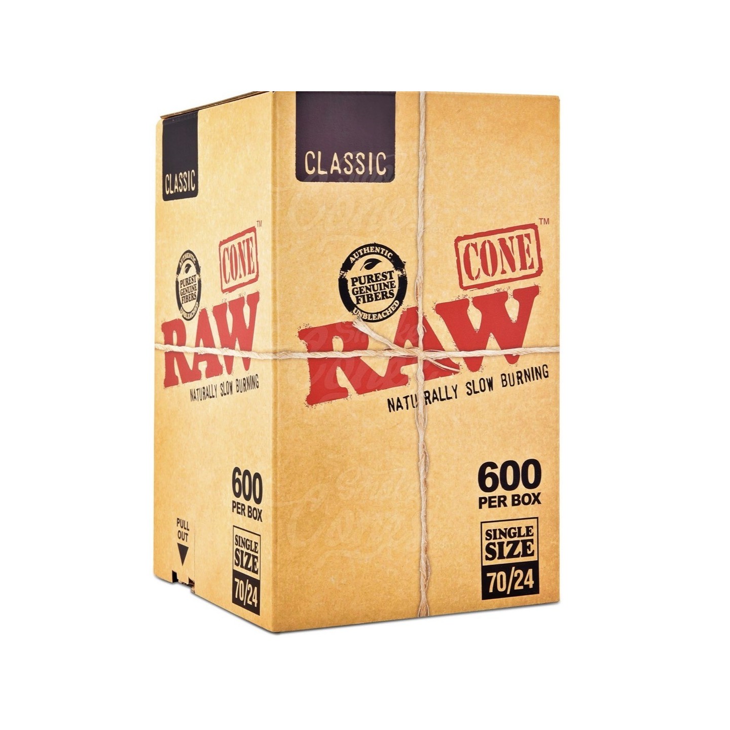 Raw Classic Cones Single Size 600BX