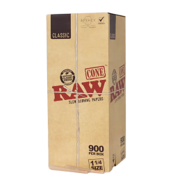 RAW Classic Bulk 1 1/4 Cones 900 Per BX