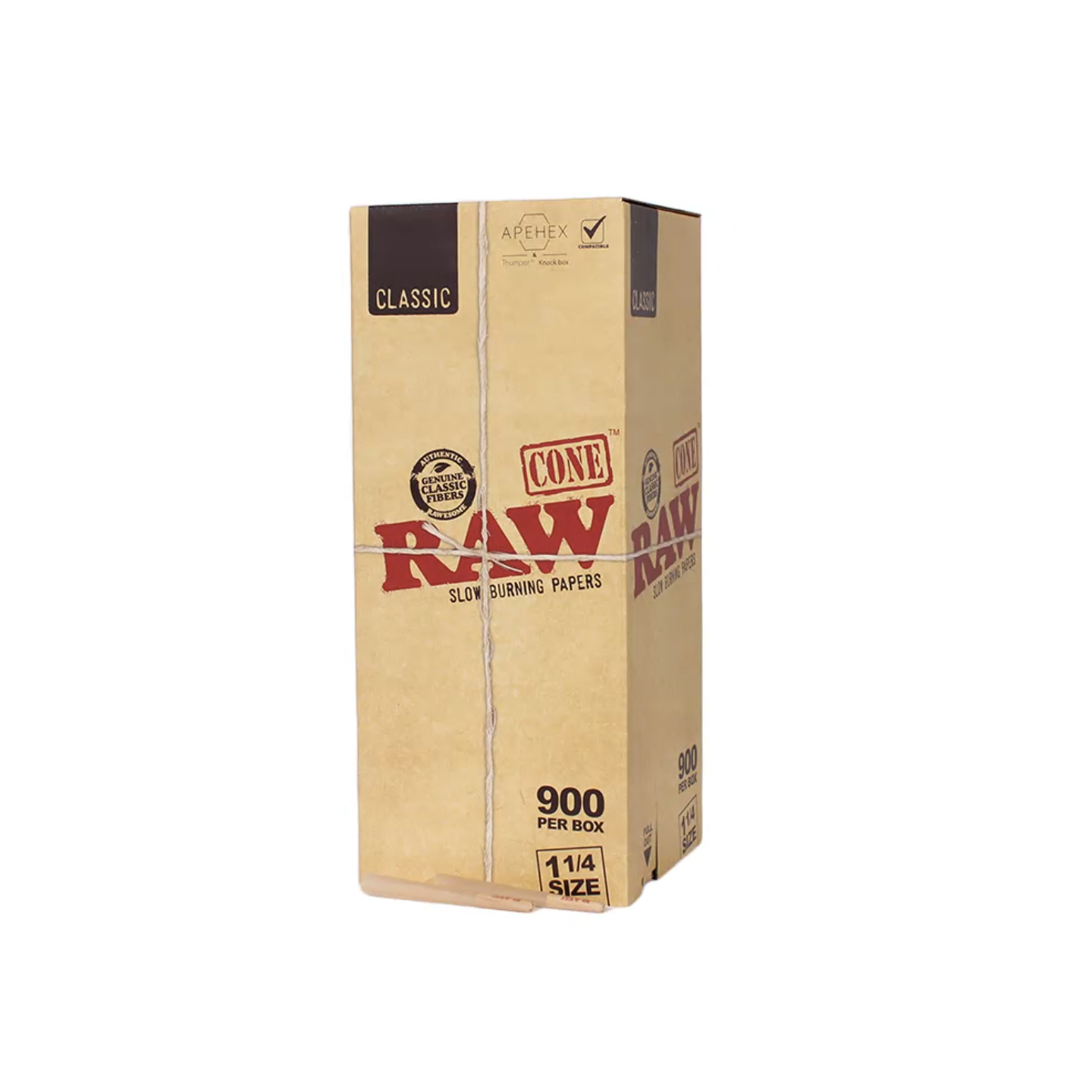 RAW Classic Bulk 1 1/4 Cones 900 Per BX