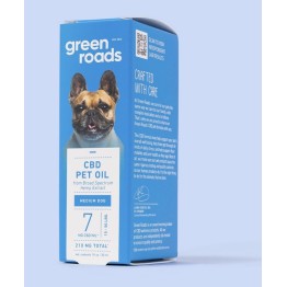 Green Roads Medium Dog CBD Pet Drops (30ML) 210MG