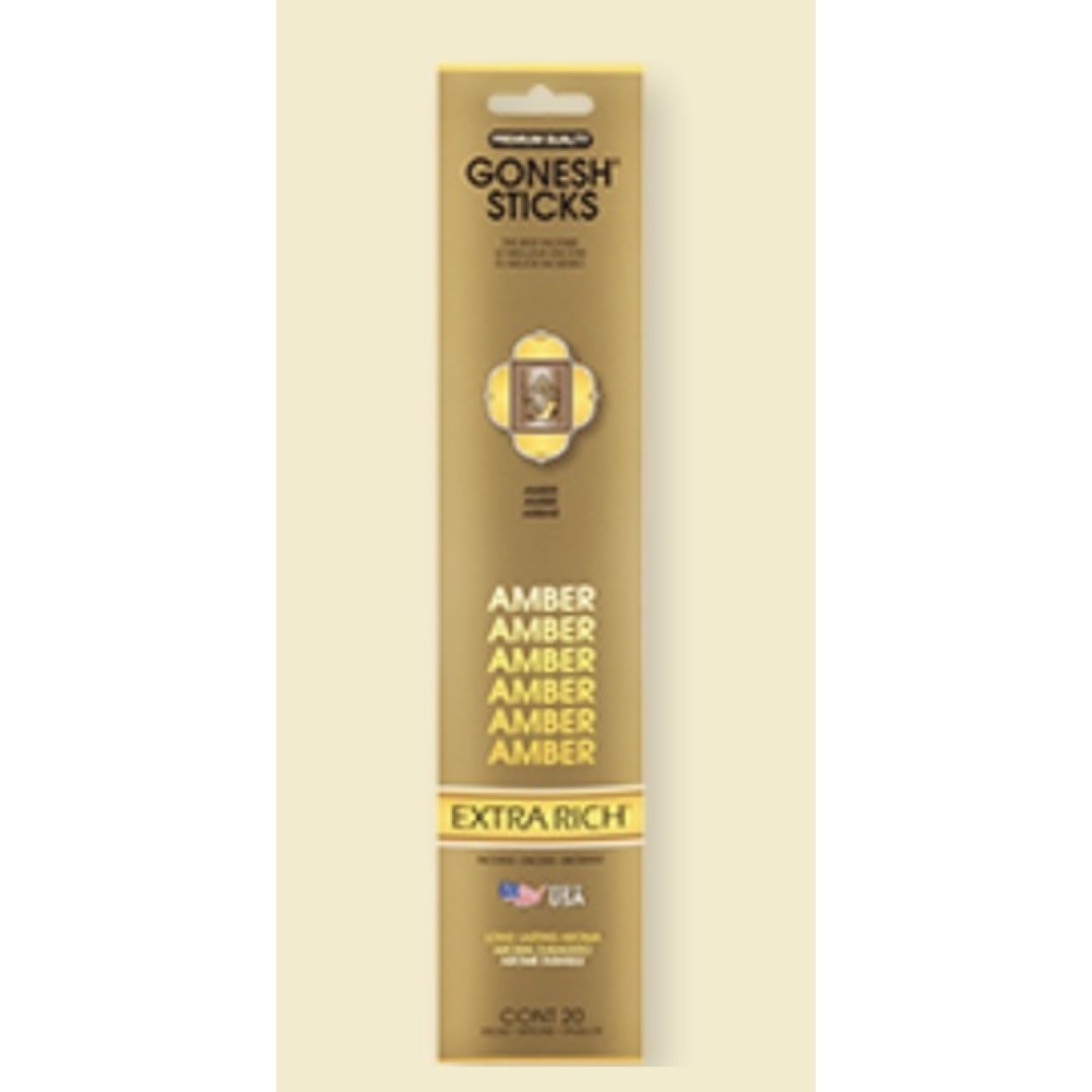 Gonesh Extra Rich Sticks 4PKS of 20CT Incense