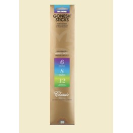 Gonesh Stick 4PKS of 20 Incense Numbers/Varitey