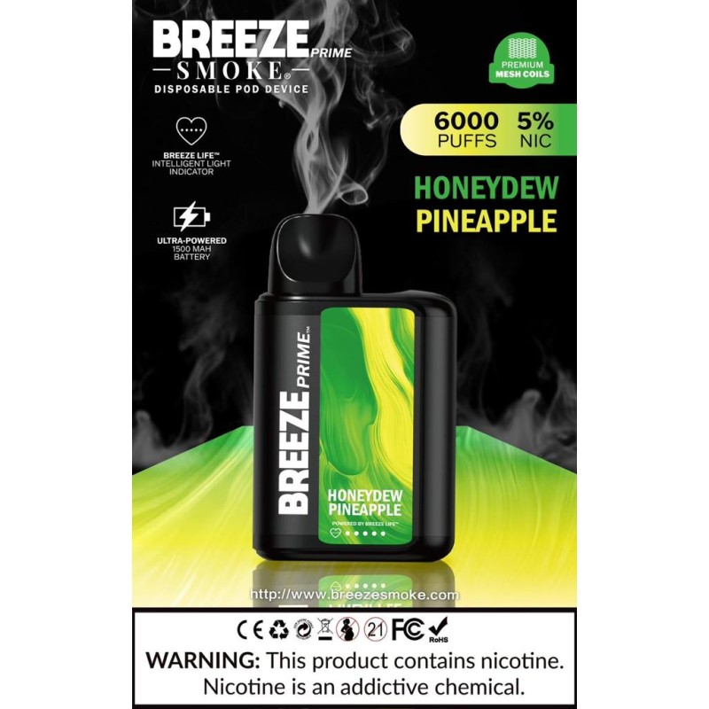 Breeze Prime 6k Disposable 5pk