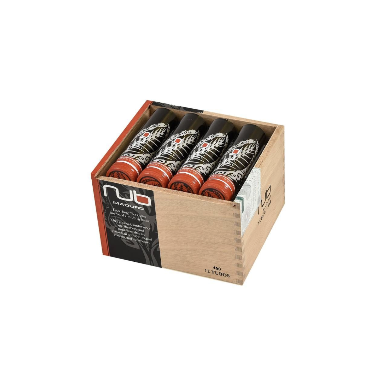Nub Maduro Tubos 4X60 12/BX