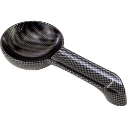 Black Carbon (A226) Spoon Shape Cigar Ashtray