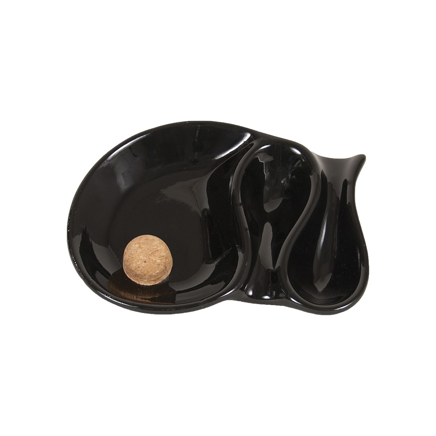 Ceramic Pipe Ashtray Holds 2 (A93)