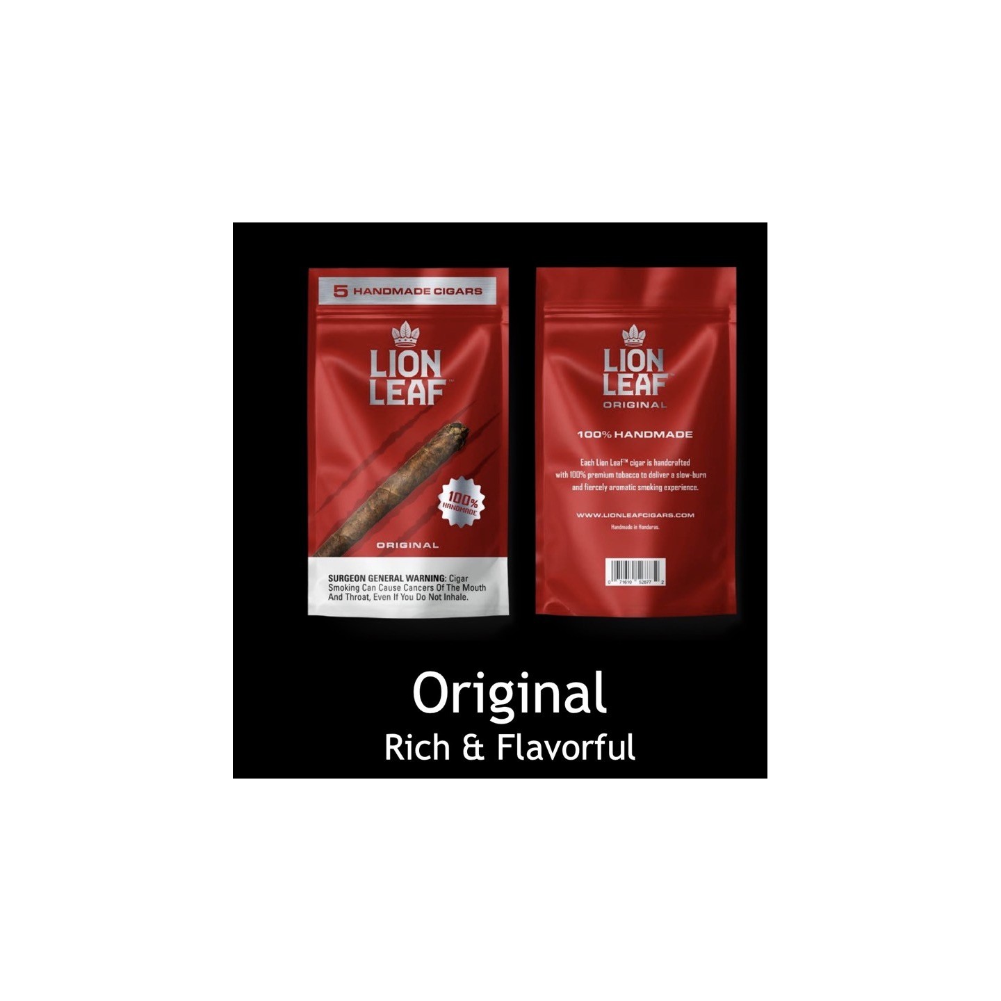 Lion Leaf Original 8Pks of 5 cigars 40ct