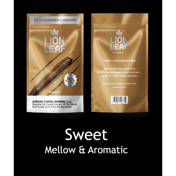Lion Leaf Original 8Pks of 5 cigars 40ct