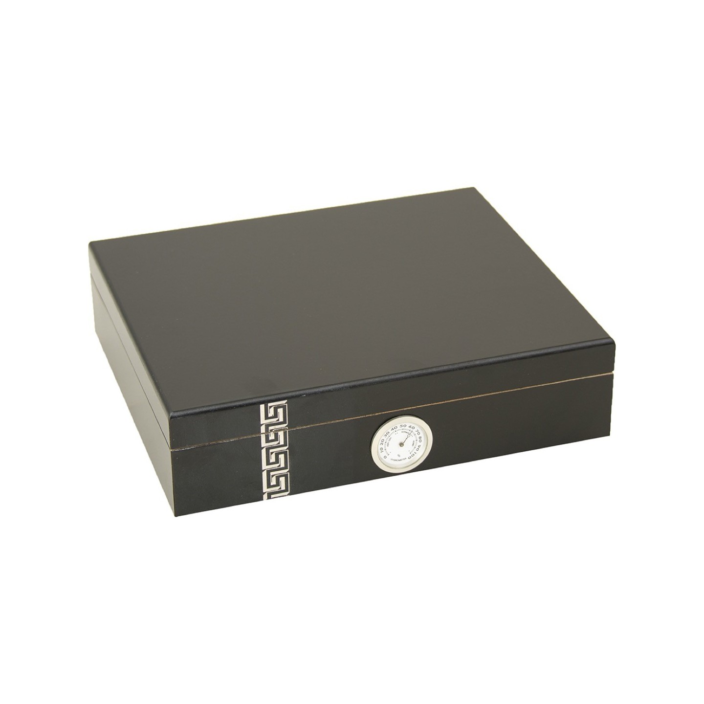 Black Cigar Humidor BE31 (Holds 12 Cigars)