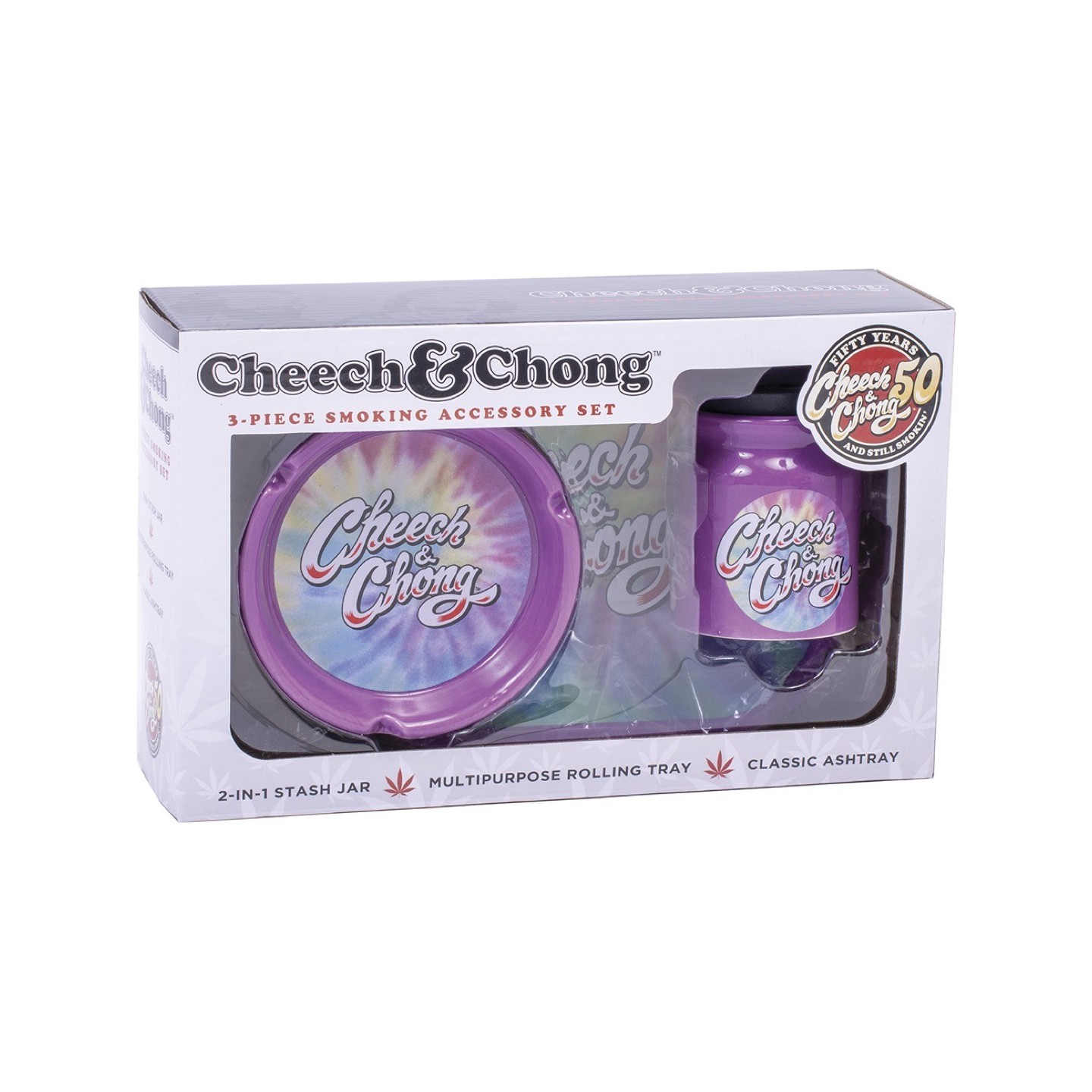 Cheech & Chong Gift Set CCGS2 - Purple Tie Dye