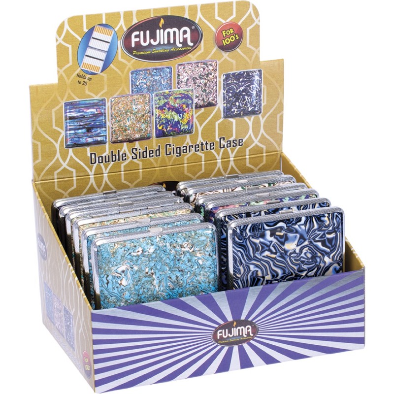 Shell Leather Cig Case 100s 12CT (CLC27)