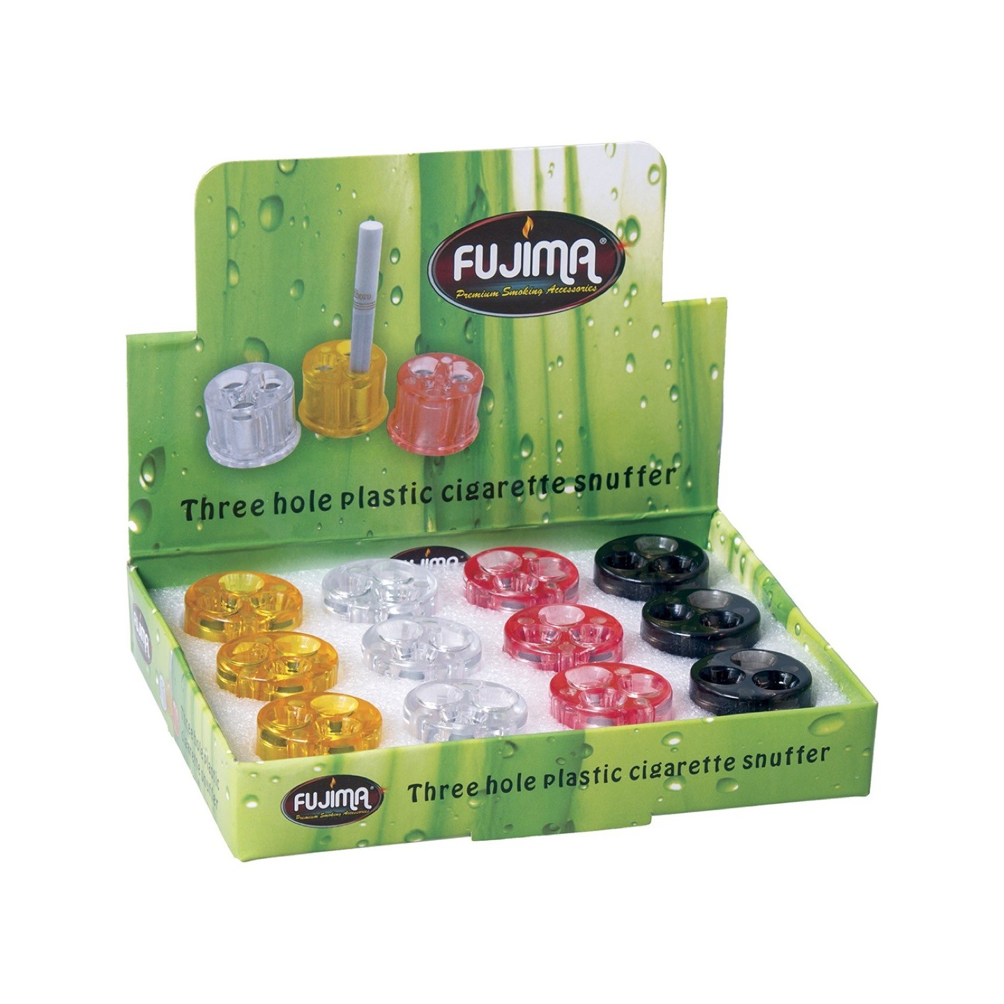 3 Hole Plastic Cig Snuffer (CS118) 12CT