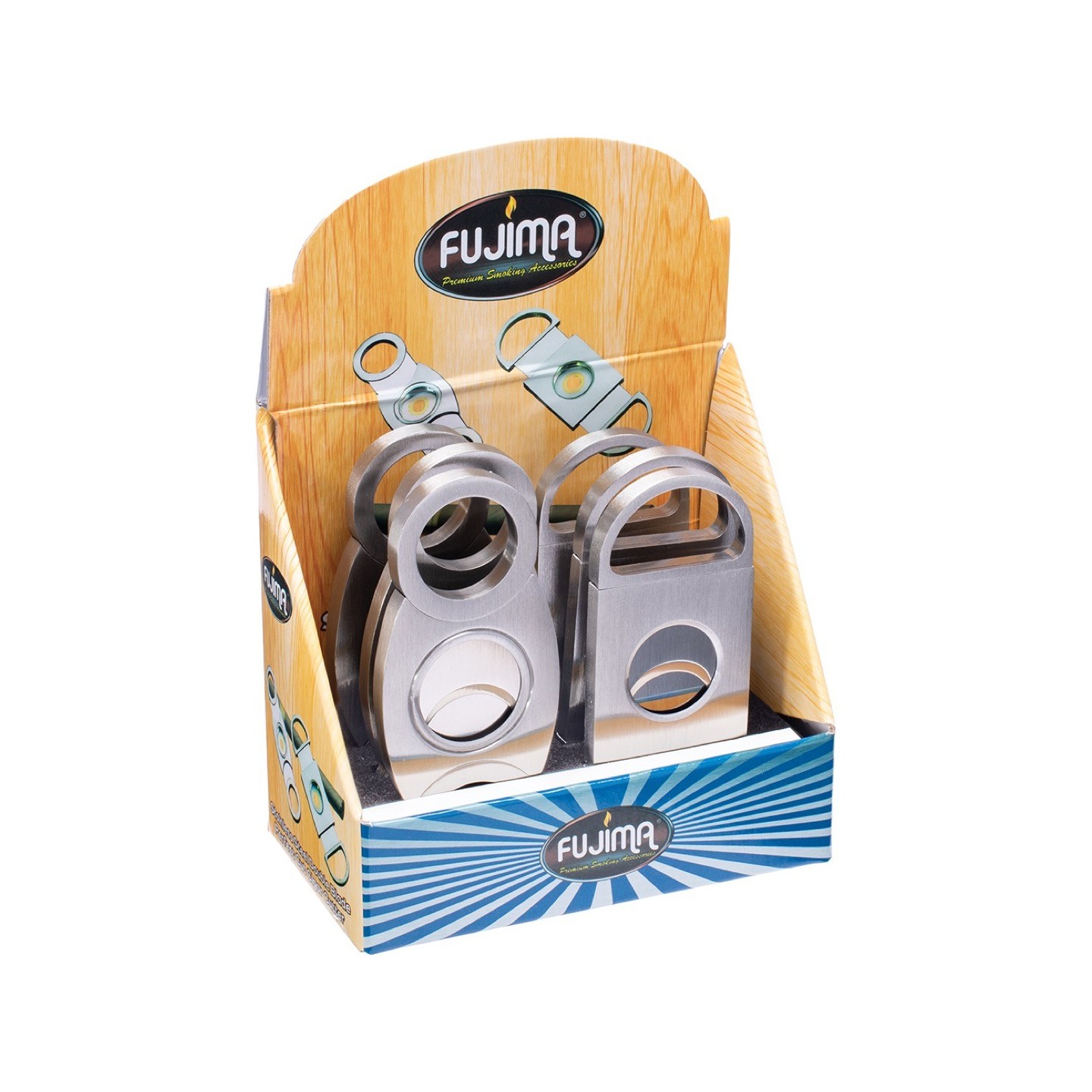 Stainless Steal Cigar Cutter (CUT70) 6CT