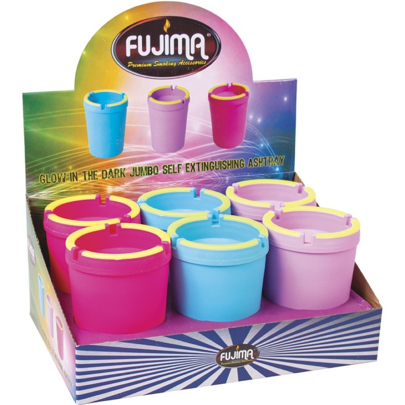 Jumbo Glow N Dark car Ashtray EX18 6CT