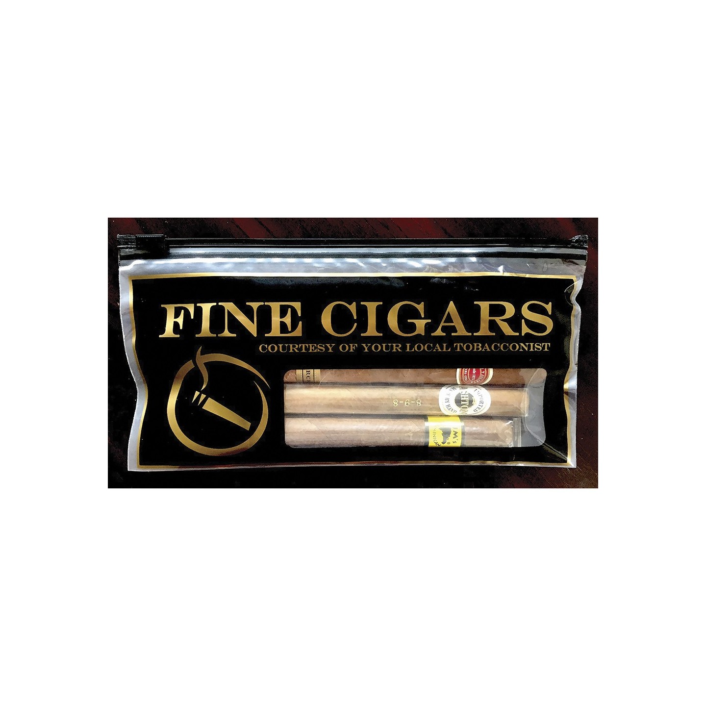 Fine Cigar Bags 10X5 100CT