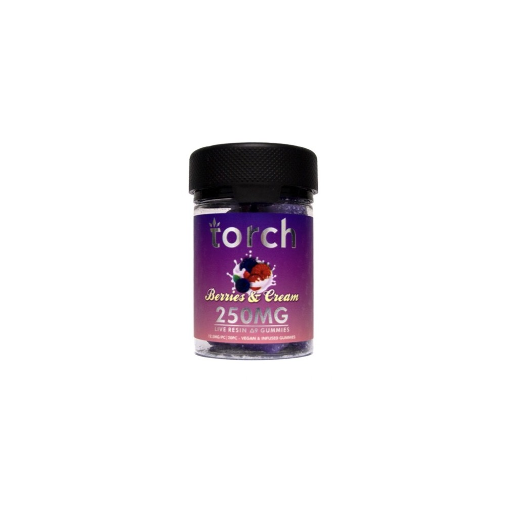 Torch Gummies 250mg Delta 9 Live Resin 6pk