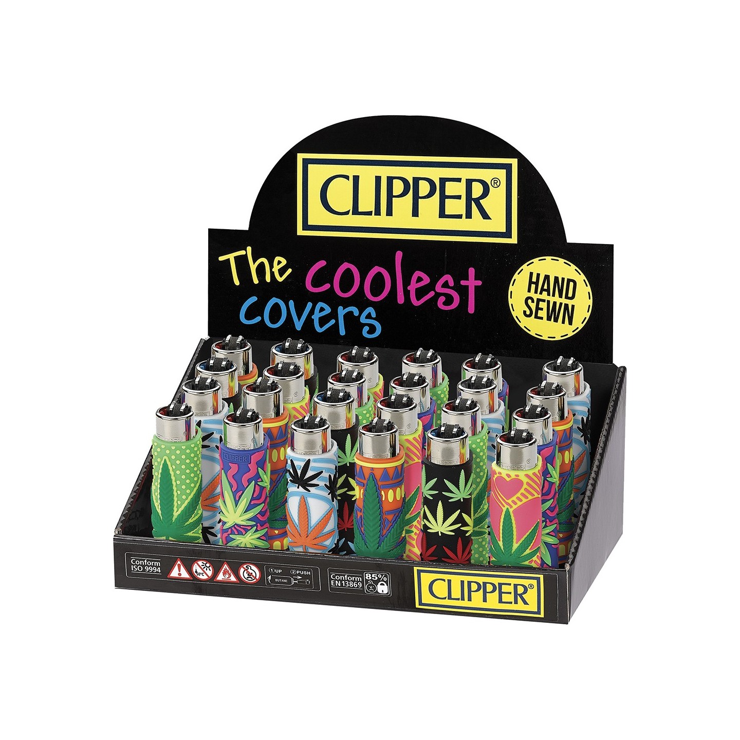 Clipper Pop Leaf Lighter 30CT (CL59-30)